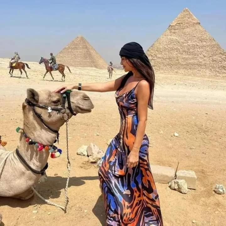 Mesho Falcon Pyramids View Inn Kafrat al Jabal Екстер'єр фото